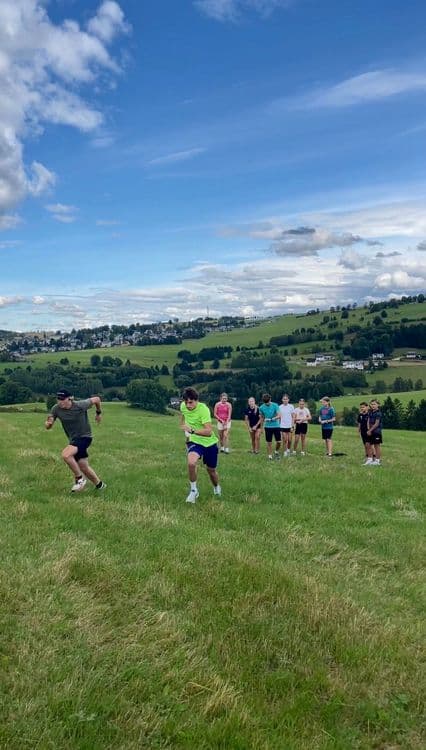 Kondiční soustředění v Krušných horách